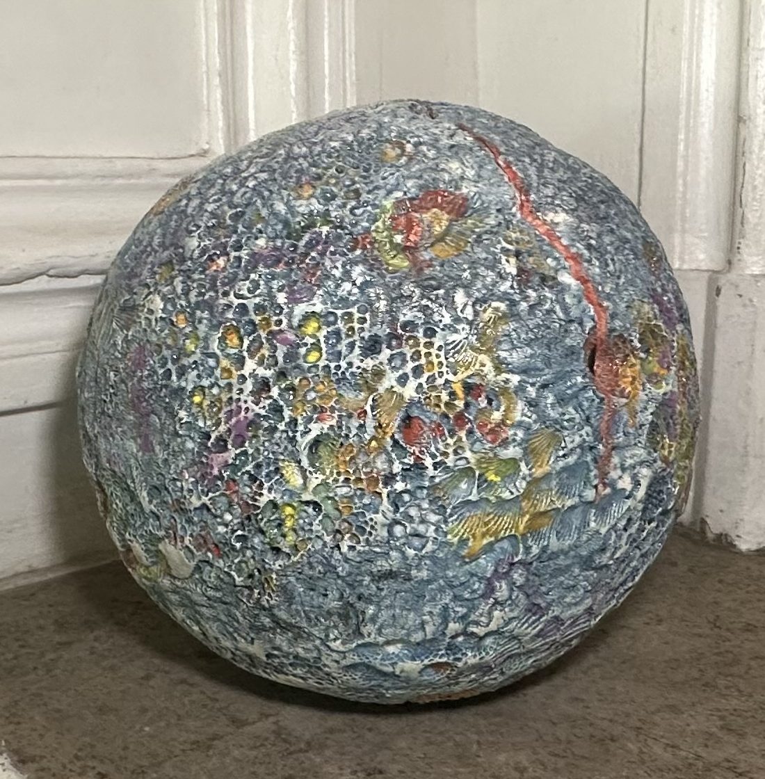 Esfera azul, Manuel Buylla