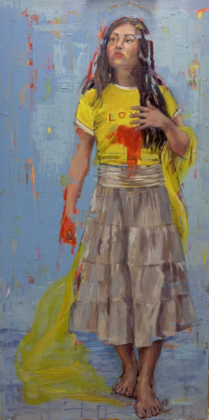 Love, pintura de Ana Cañas