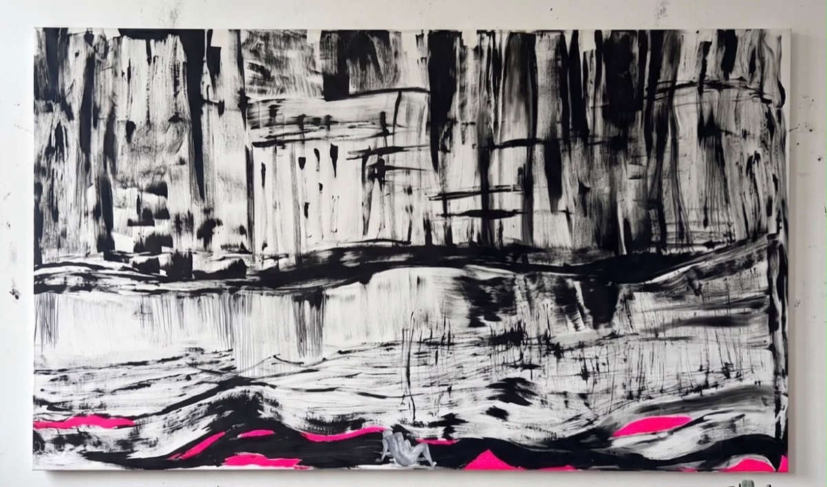 Obra de gran formato de Alexandra Kordas, Fundación DEARTE