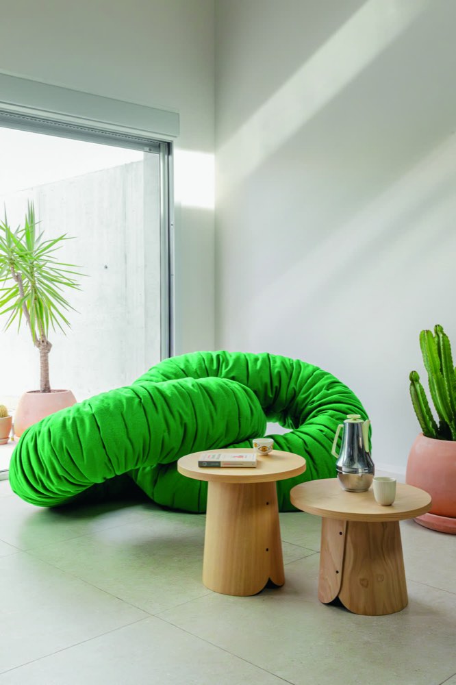 Sofá Link Lifestyle de Sancal en color verde